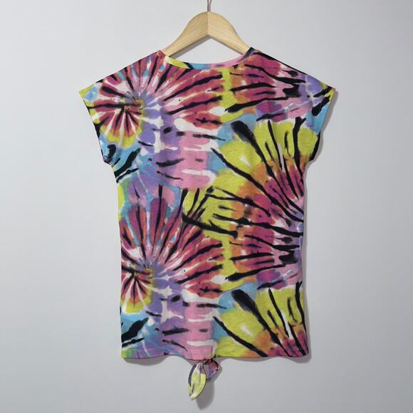 The children’s place Tie-Dye tie-front shirt Girls size Large (10/12) - Picture 2 of 6